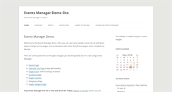 Desktop Screenshot of demo.wp-events-plugin.com